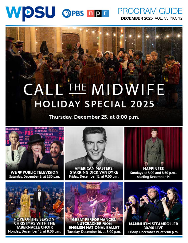 WPSU December 2025 Guide cover