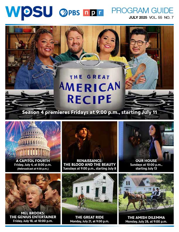 WPSU July 2025 Guide