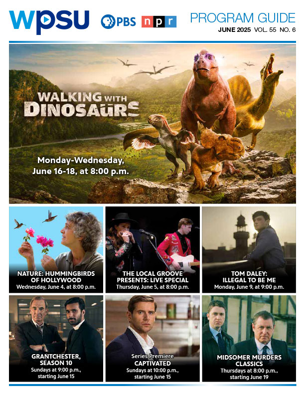 WPSU June 2025 Guide cover