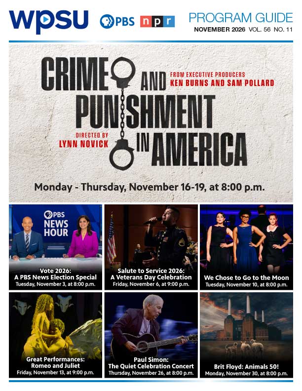 WPSU November 2026 Guide