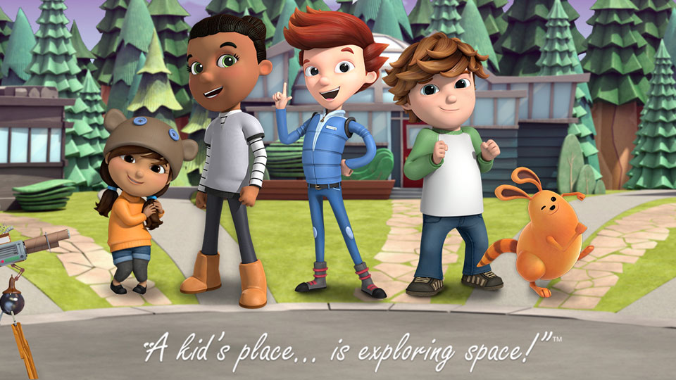 Ready Jet Go characters