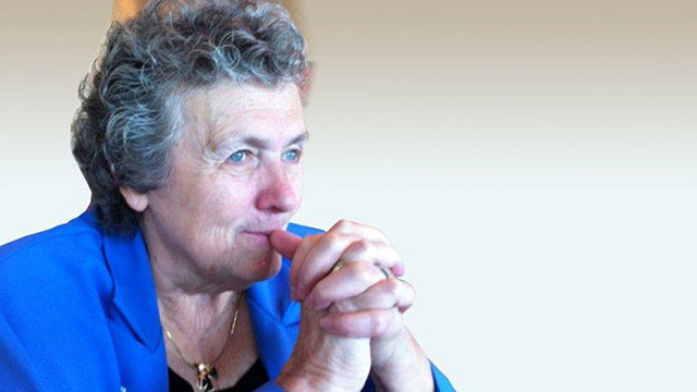 Author Sister Joan Chittister, a member of the Benedictine Sisters of Erie, PA.