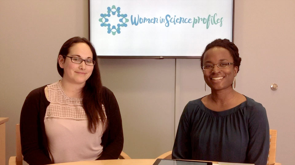 Elena Zavala and Cheraine Stanford