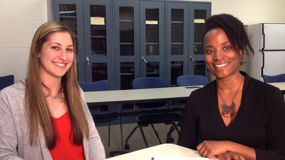 Michelle Orner and Cheraine Stanford