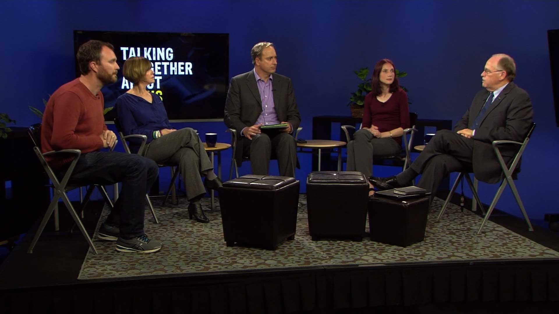 Penn State professor Matt Jordan and guest experts