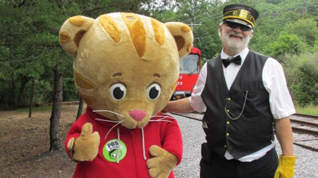 Daniel Tiger at Rockhill Trolley Museum