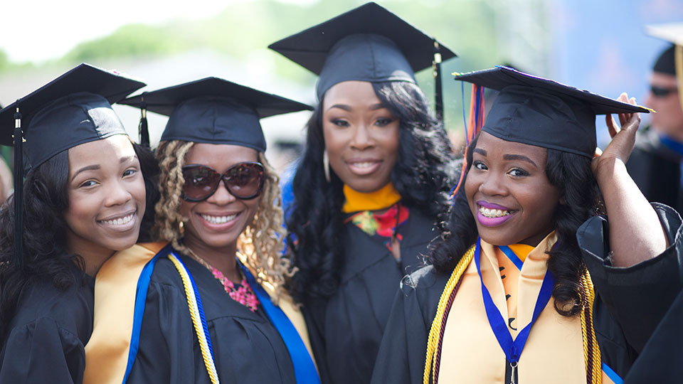 Recent graduates of Morgan State University, Maryland