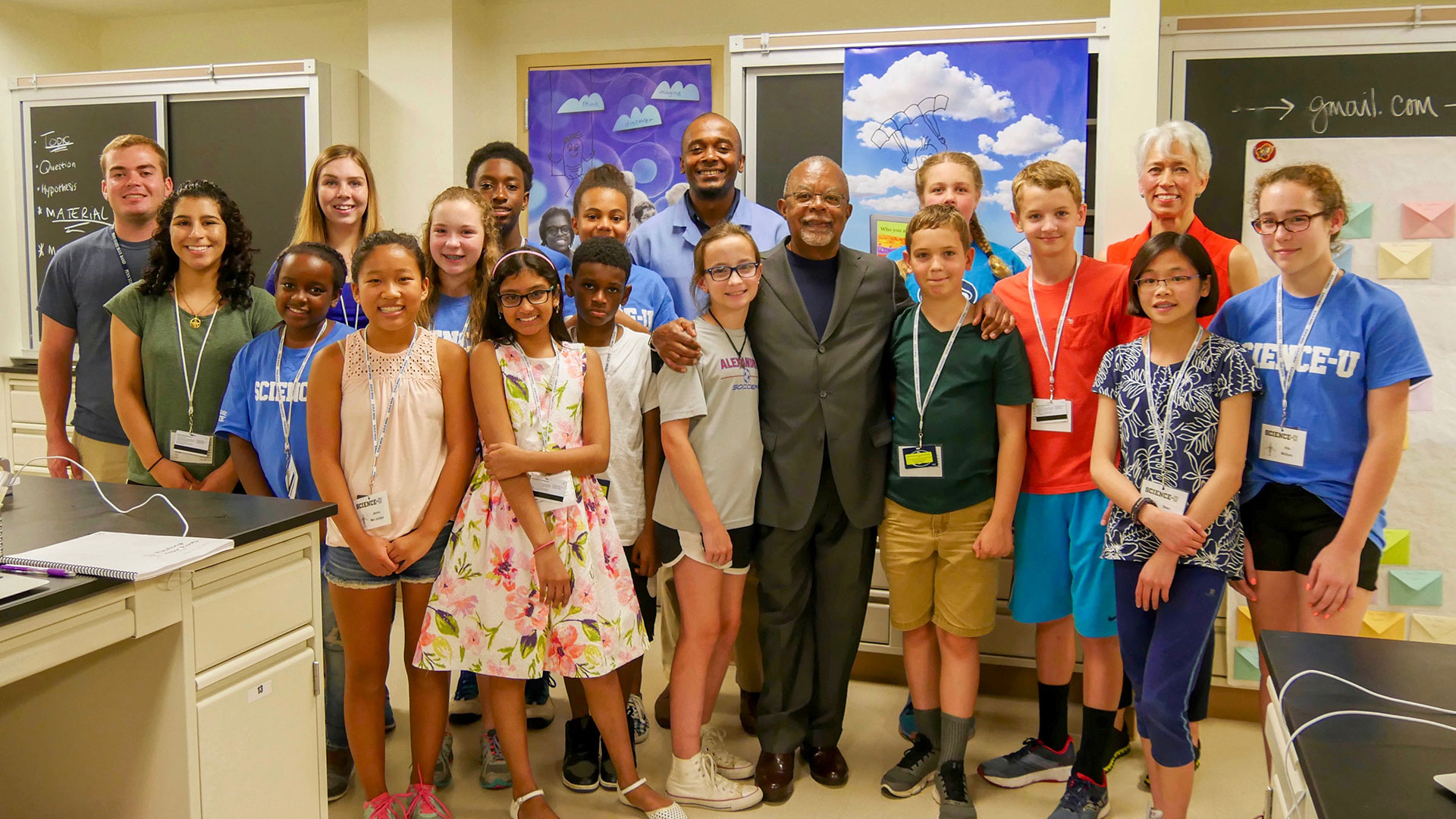 Finding Your Roots Campers with Henry Louis Gates Jr.