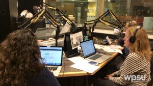 Behind the Scenes at WPSU-FM on Election Night