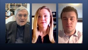 Penn State President Eric Barron and guests