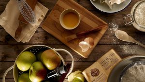 cooking ingredients on countertop