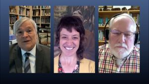 Eric Barron with guests on Digging Deeper