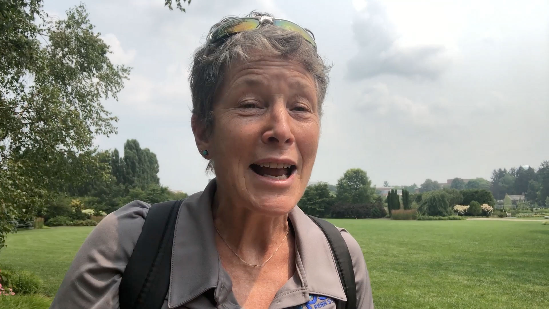 Carolyn at Arboretum