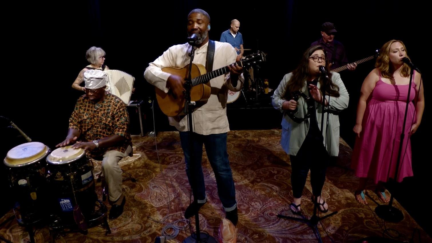 Eric Ian Farmer and Friends performing in WPSU studios