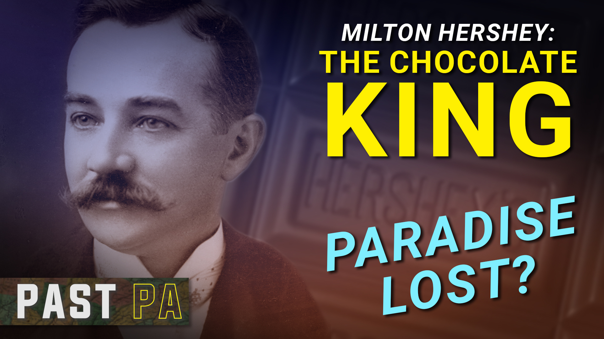 An image of Milton Hershey in a suit.
