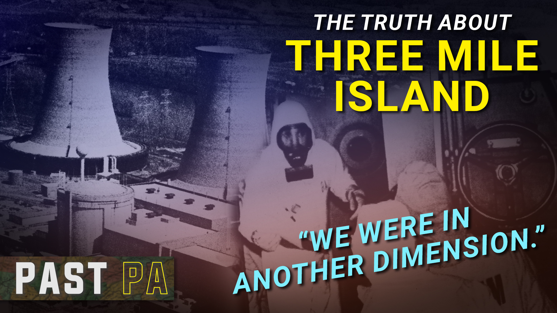 Staff at the Three Mile Island nuclear facility in hazmat gear.