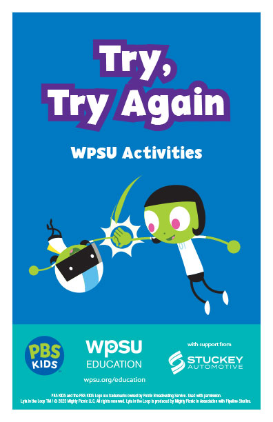 PBS Kids characters giving each other a "high five."