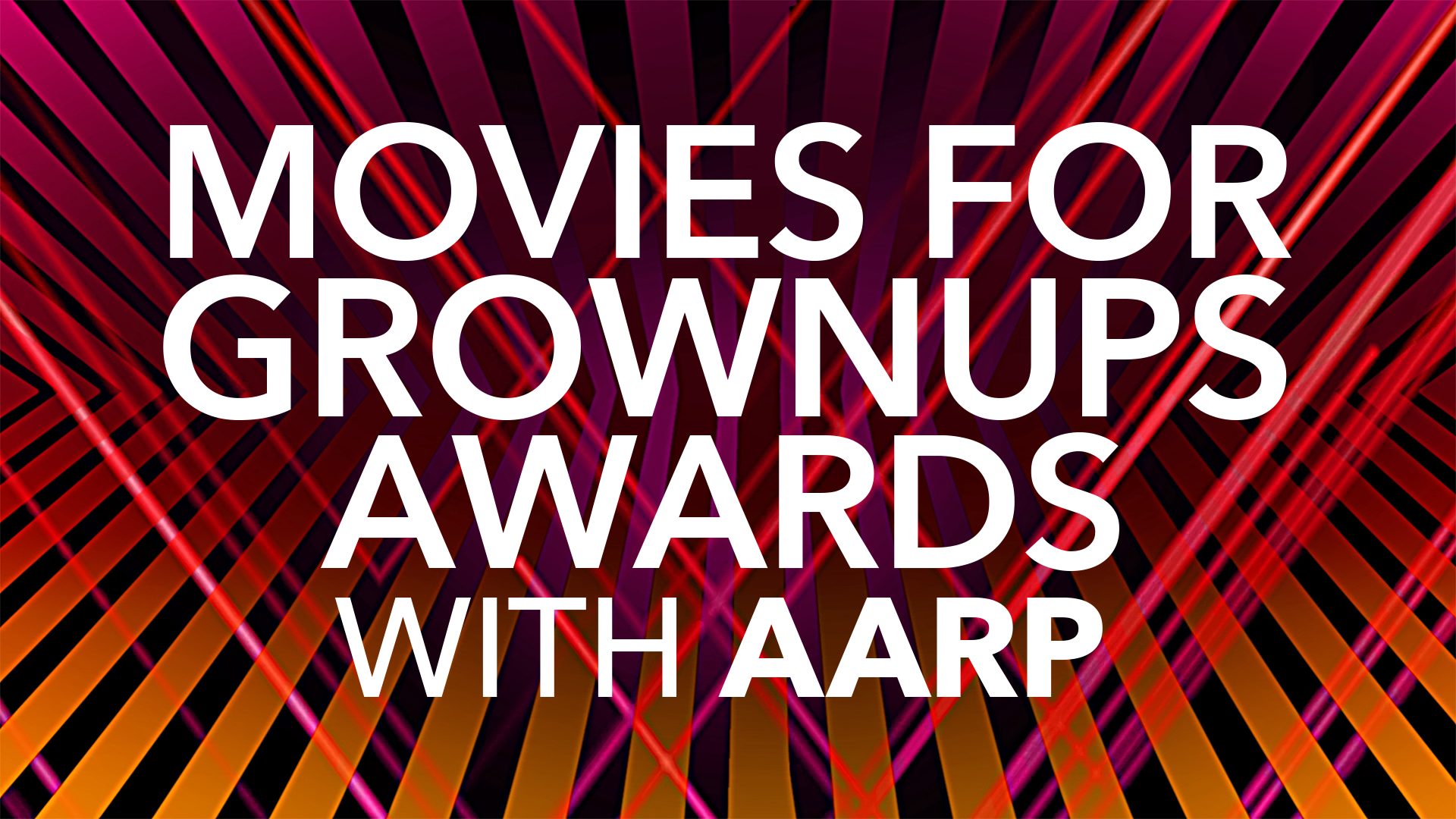 Movies for Grownups Awards with AARP
